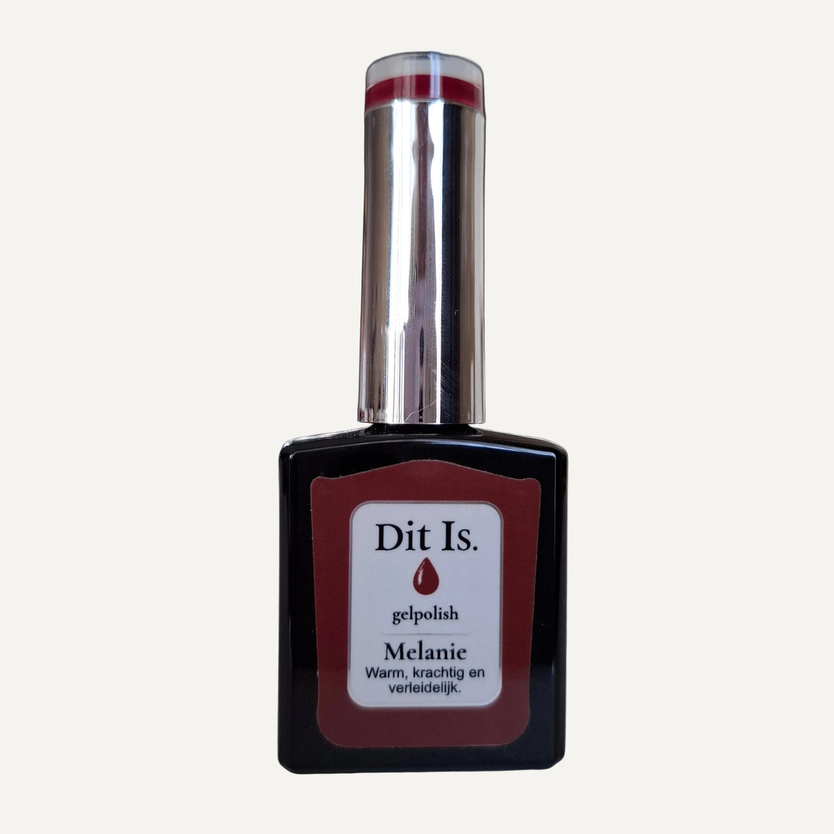 Dit Is. Gelpolish Melanie – Diep Bordeauxrood | 15 ml