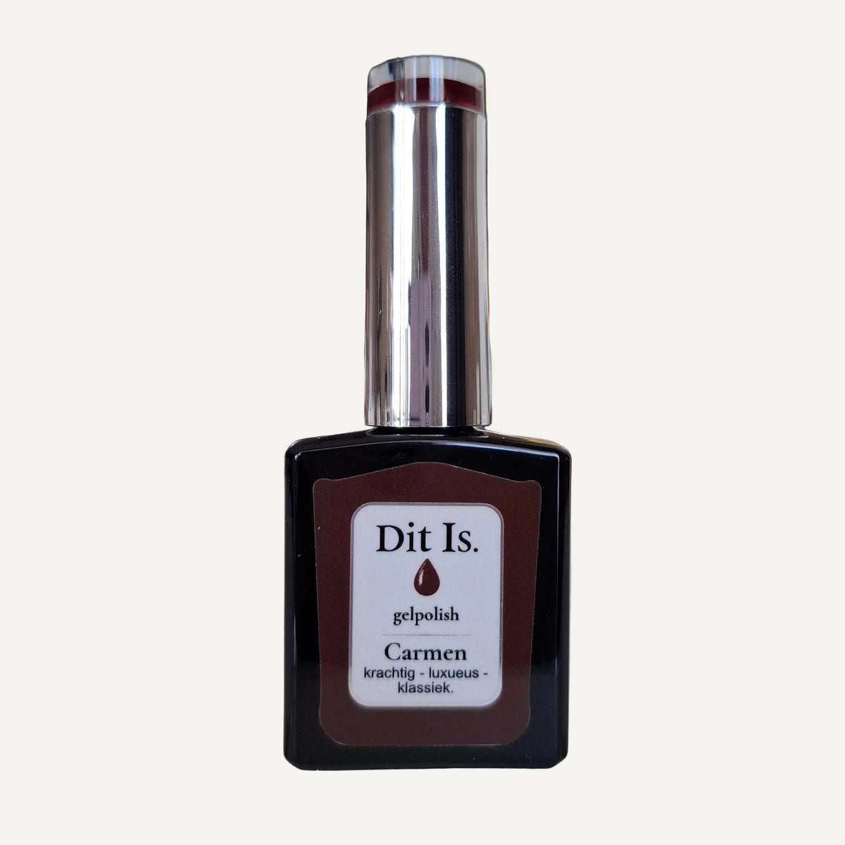 Dit Is. Gelpolish Carmen – Donker Bordeauxrood | 15 ml