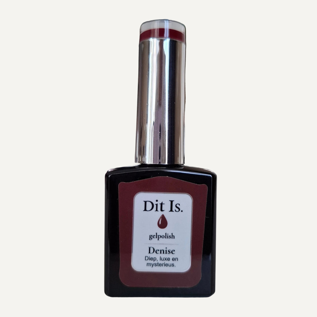 Dit Is. Gelpolish Denise – Diep Wijnrood | 15 ml