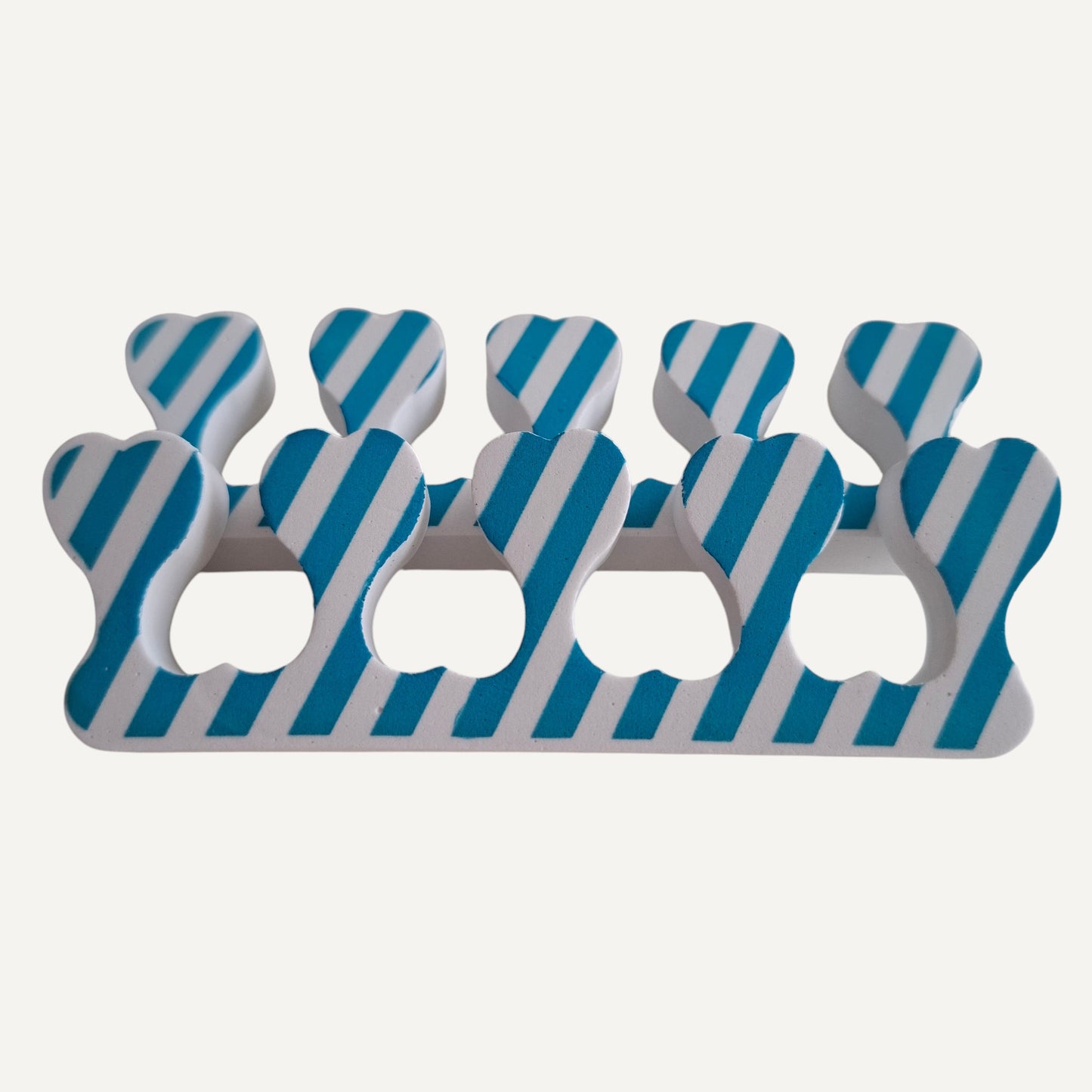 Teenspreider Foam Blauw Streep