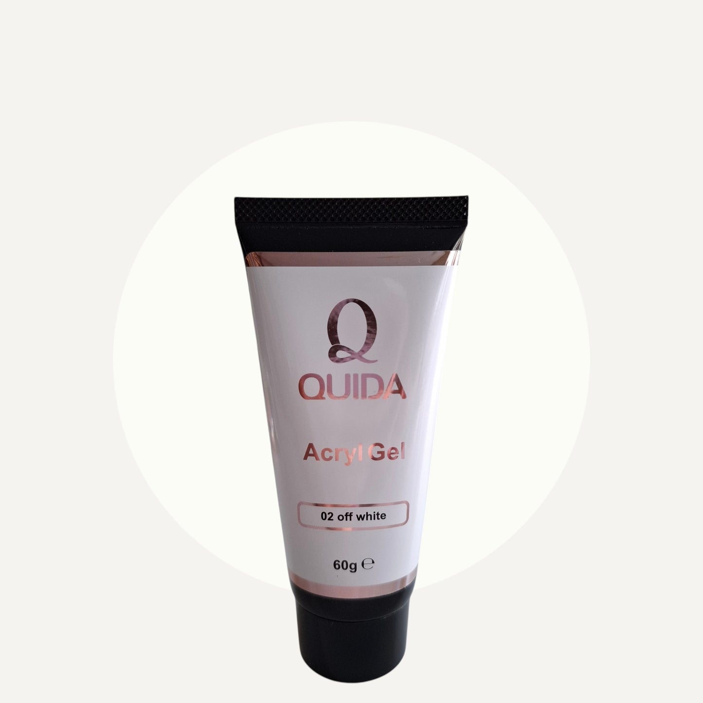 Quida Acryl Gel 002 - Off White Melkwit - 60 gr