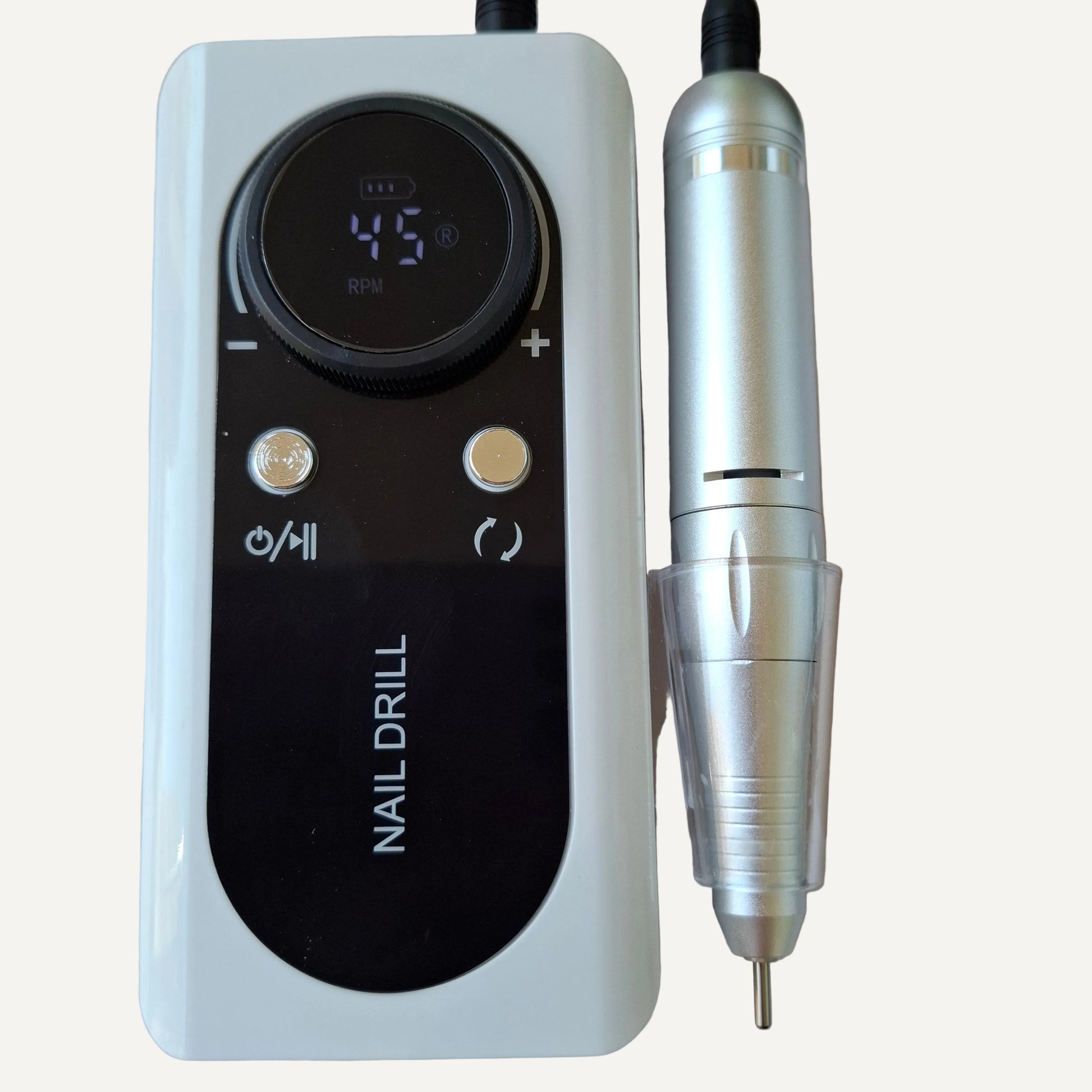 Nagelfrees 45000 RPM oplaadbaar compact met digitaal display en handstuk