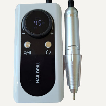 Nagelfrees 45000 RPM oplaadbaar compact met digitaal display en handstuk