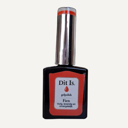 Dit Is. Gelpolish Fien – Vurig Rood | 15 ml