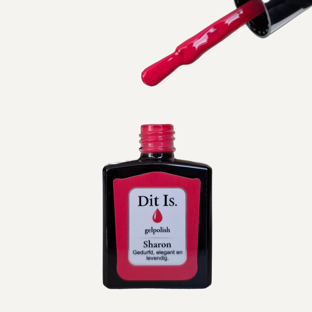 Dit Is. Gelpolish Sharon – Intens Framboosrood | 15 ml