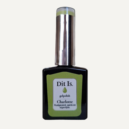 Dit Is. Gelpolish Charlotte – Vergrijsd Olijfgroen | 15 ml