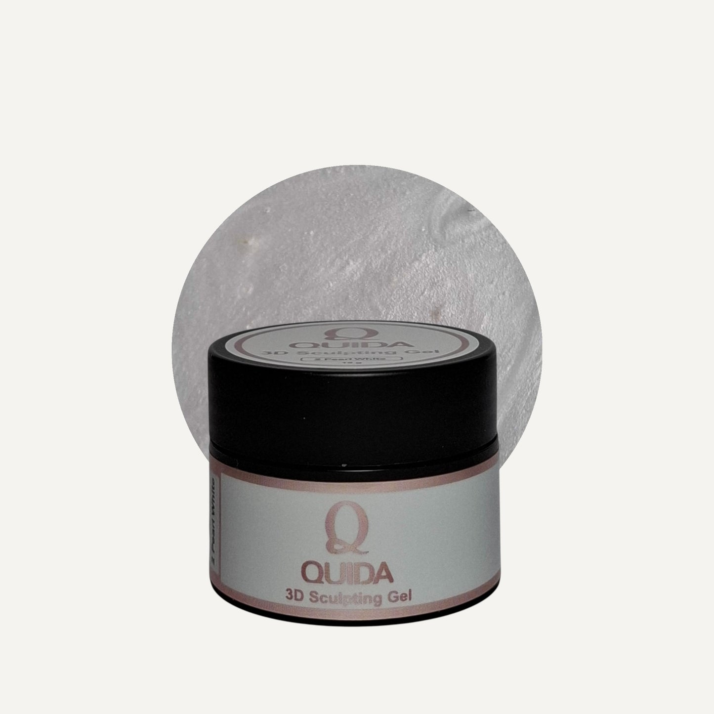 Quida 3d Sculpting Gel 002 - Pearl - 15 gr