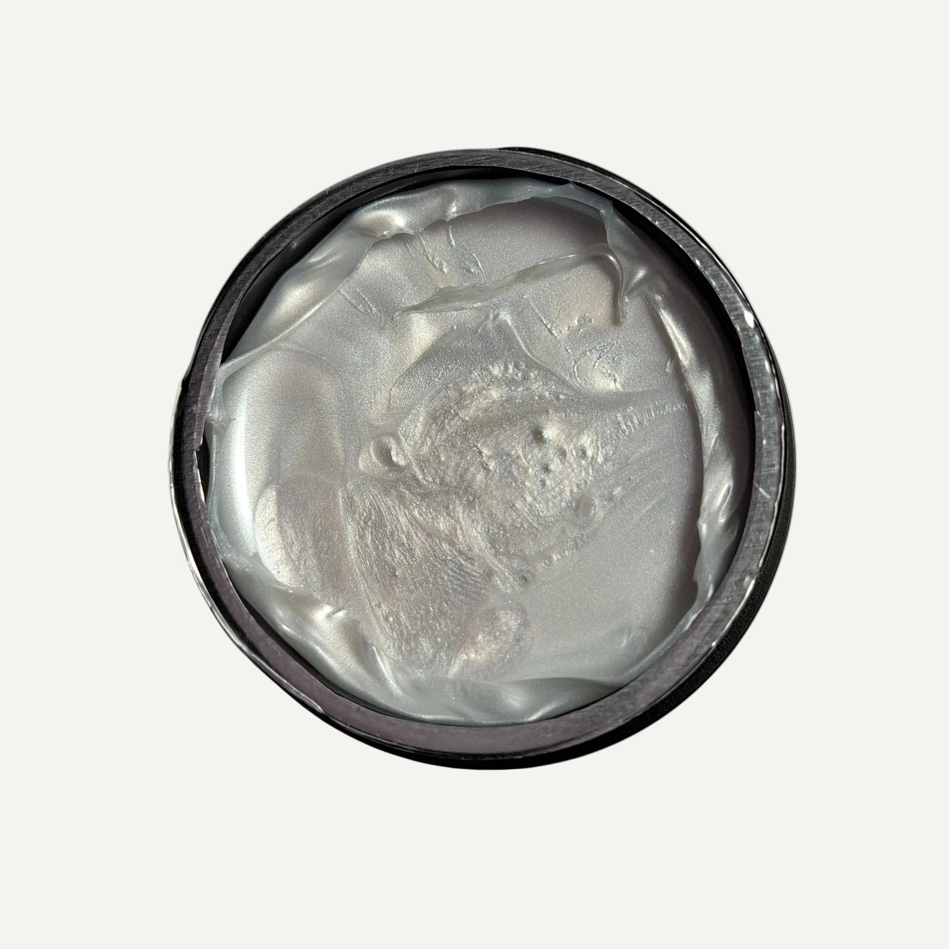 Quida 3D Sculpting Gel Pearl - open potje van bovenaf, zacht parelmoer sculpting gel voor 3D nail art en encapsulation