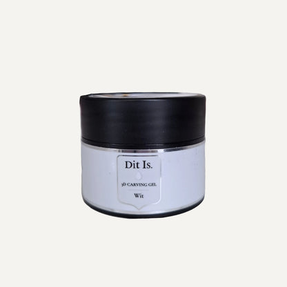 Dit Is. 3D Carving Gel – Wit | Voor 3D Nail Art