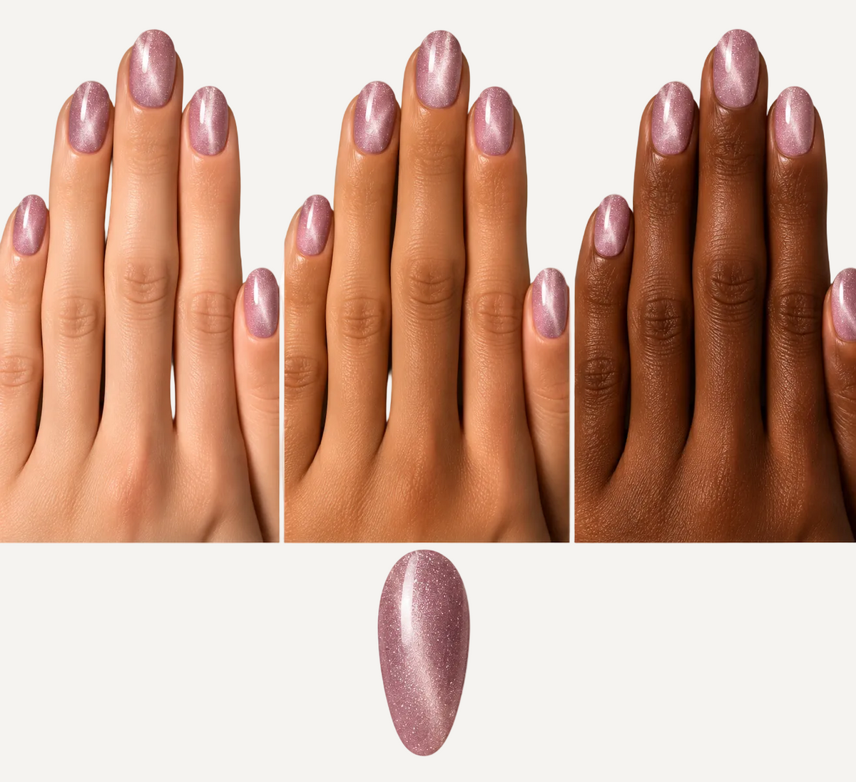 Dit Is. Cat Eye Gelpolish Aaliyah – Zacht Mauve | 15 ml