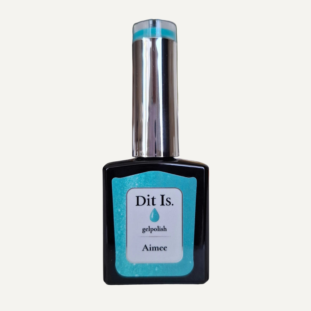 Dit Is. Glitter Gelpolish Aimee Turquoise 15 ml