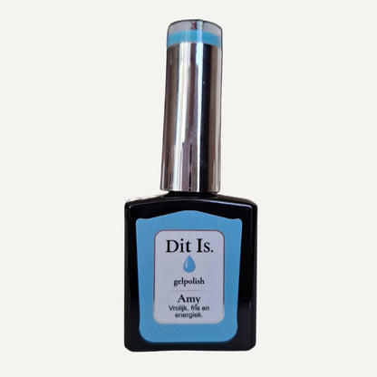 Dit Is. Gelpolish Amy – Helder Oceaanblauw | 15 ml