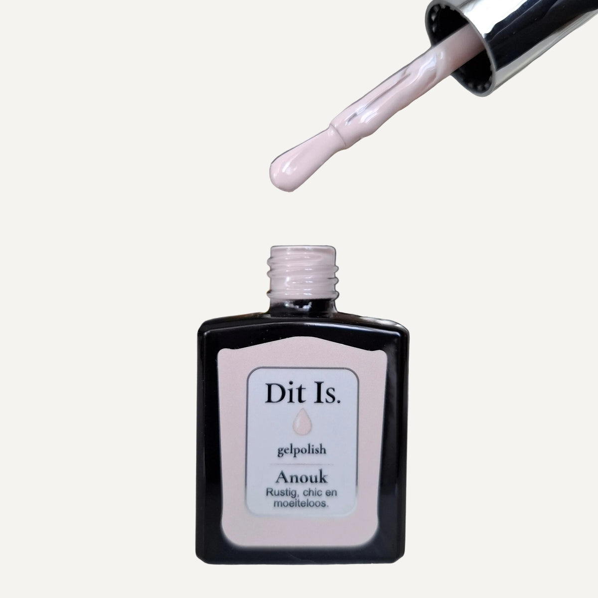 Dit Is. Gelpolish Anouk – Zacht Gebroken Wit | 15 ml