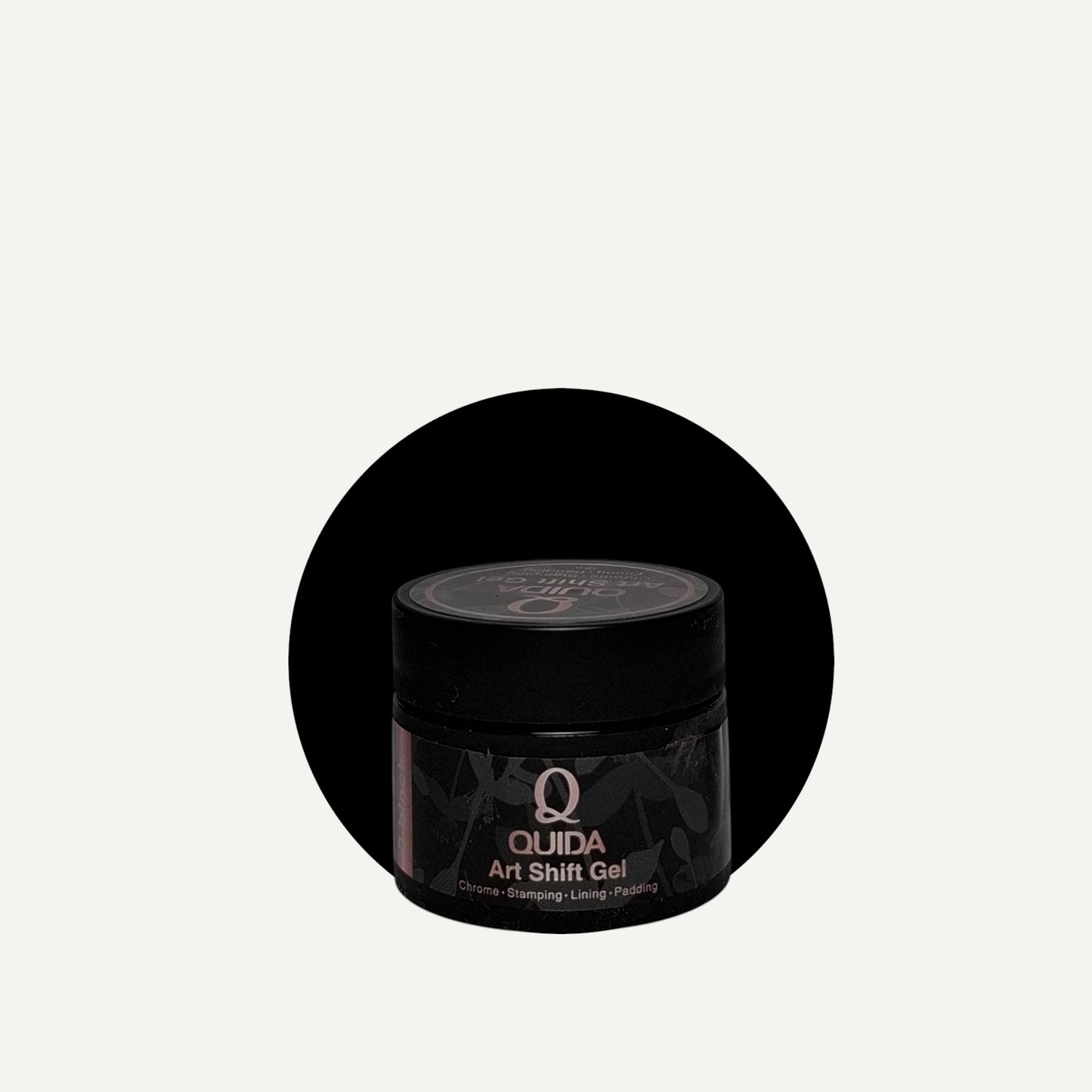 Quida Art Shift Gel 002 - Black Zwart - 10 gr