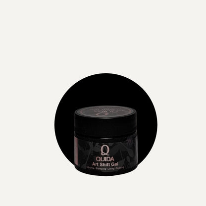 Quida Art Shift Gel 002 - Black Zwart - 10 gr
