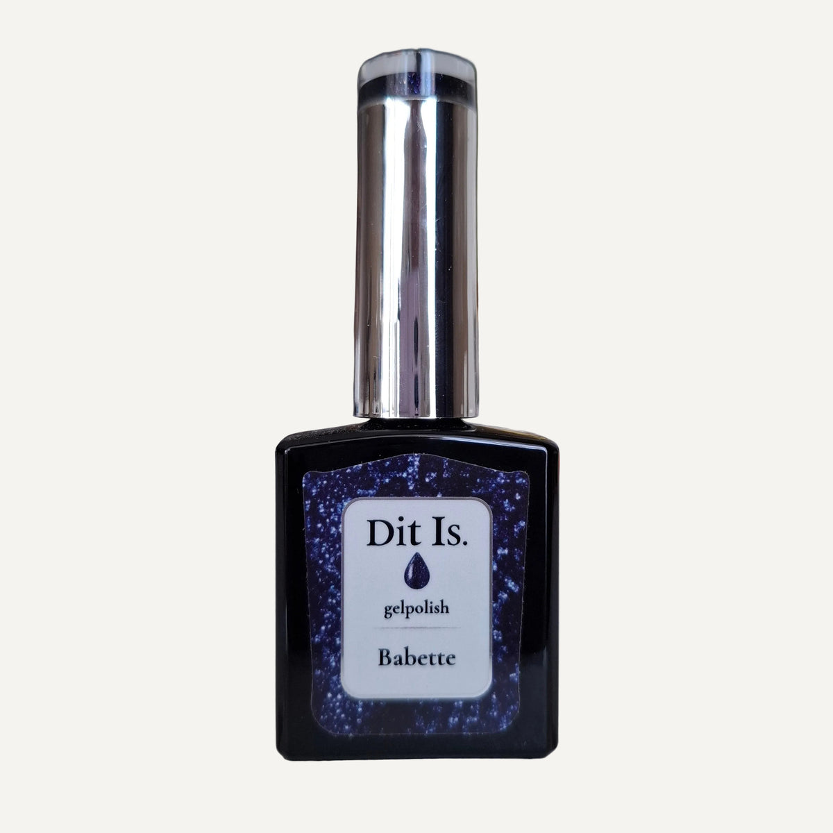 Dit Is. Glitter Gelpolish Babette Nachtblauw 15 ml