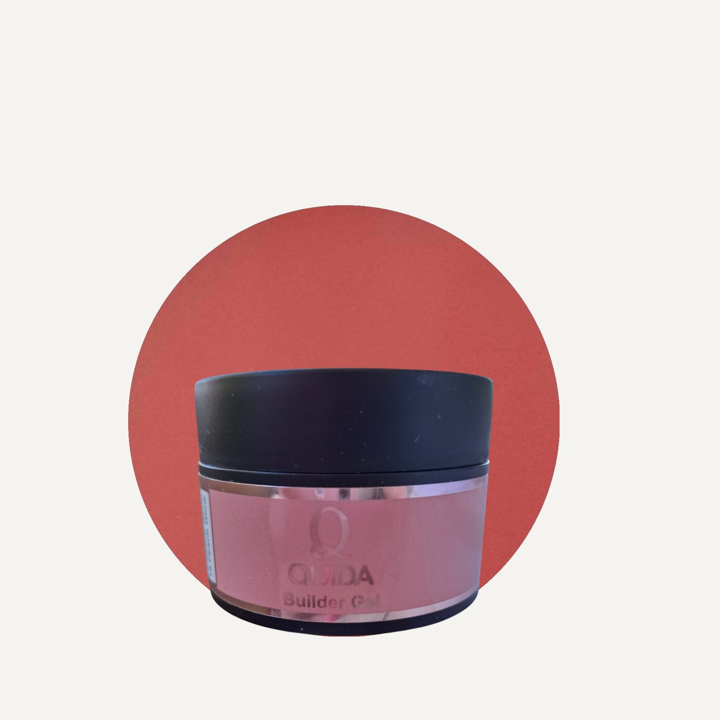 Quida Builder Gel 015 - Peach Glow Perzik - 30 gr