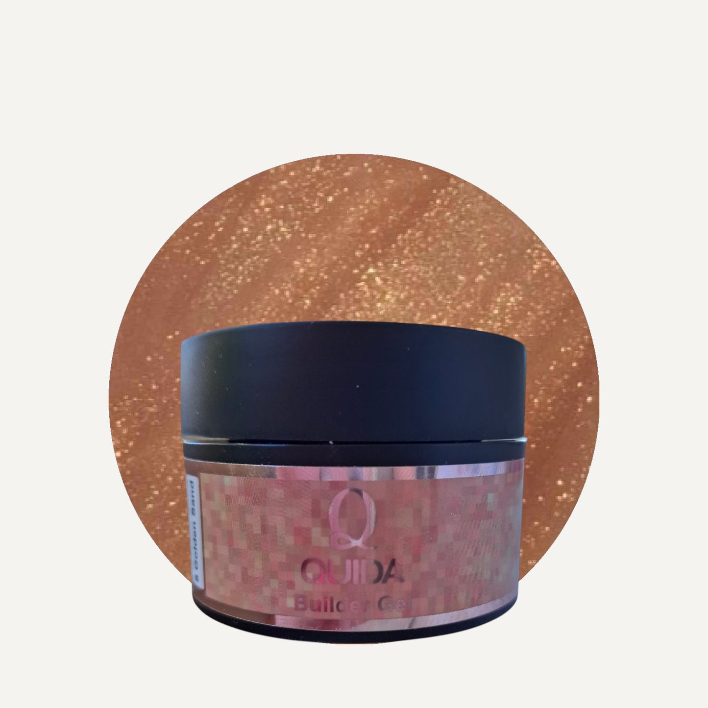 Quida Builder Gel 008 - Golden Sand Bruin - 30 gr