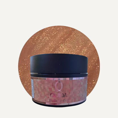 Quida Builder Gel 008 - Golden Sand Bruin - 30 gr