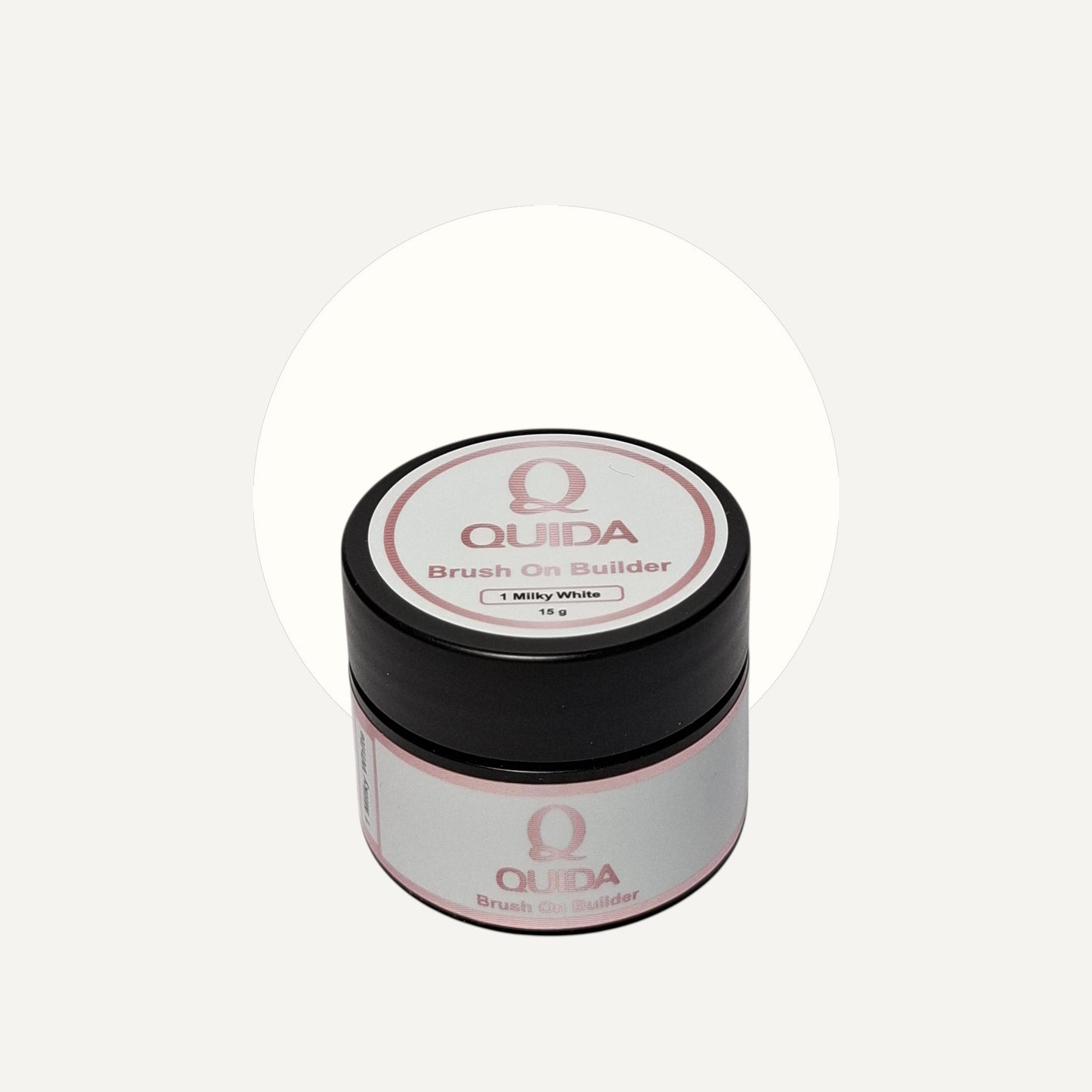 Quida Brush on Builder 001 - Milky White - 15 gr