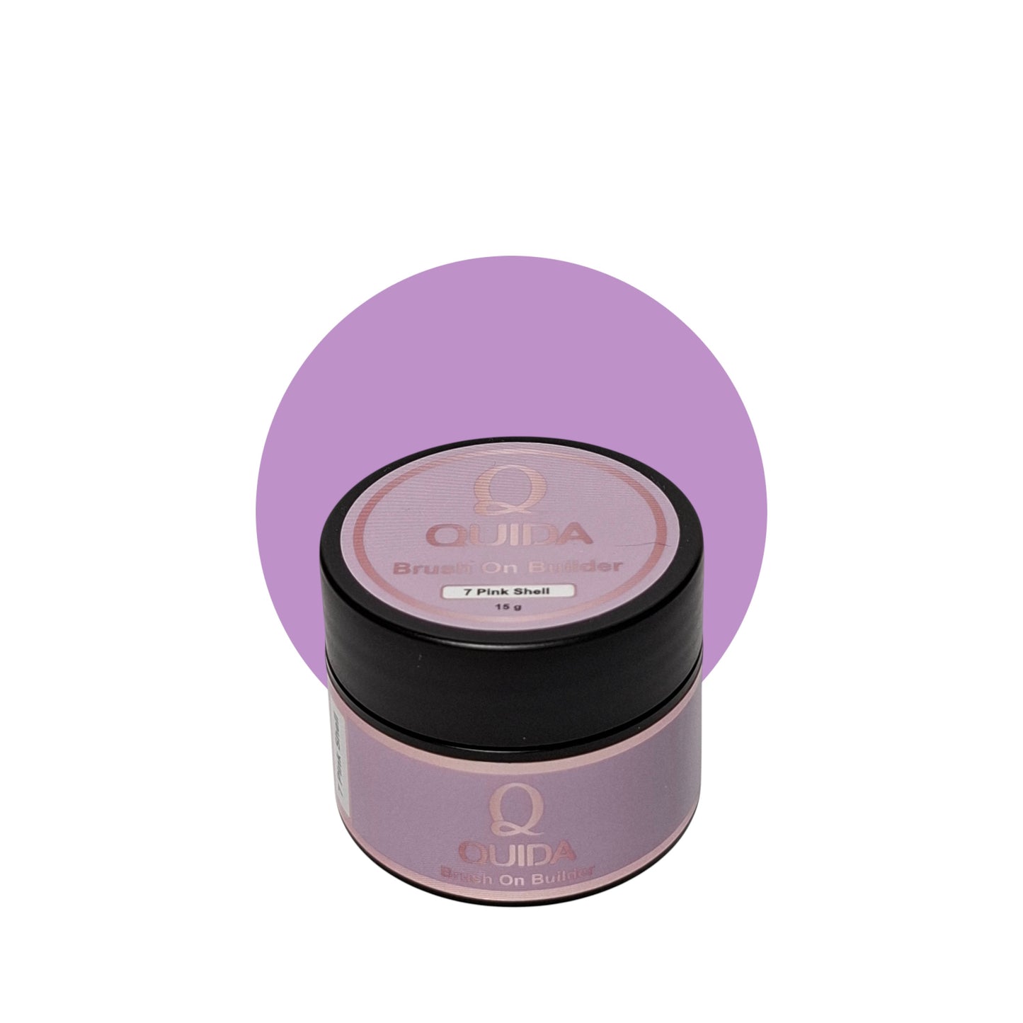 Quida Brush on Builder 007 - Pink Shell - 15 gr