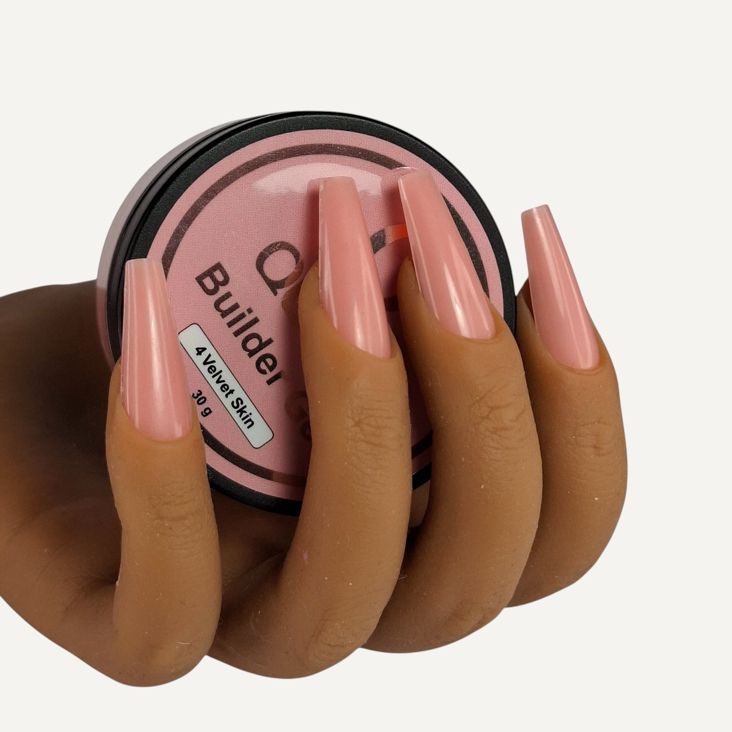 Quida Builder Gel 004 - Velvet Skin Roze - 30 gr