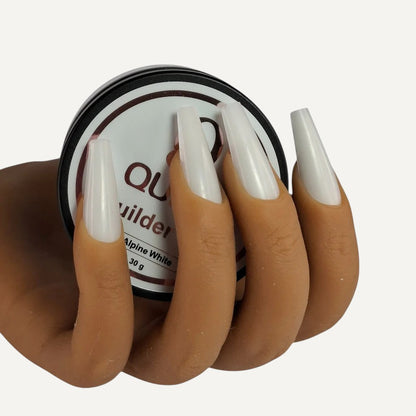Quida Builder Gel 001 - Alpine White Wit - 30 gr