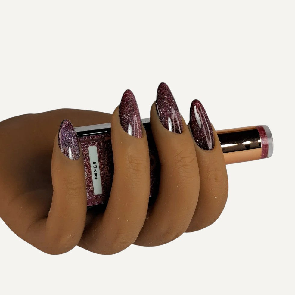 Quida Cat Eye Gel Polish 6 - Dream Roze Paars - 15 ml