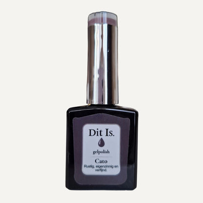 Dit Is. Gelpolish Cato – Diep Auberginegrijs | 15 ml