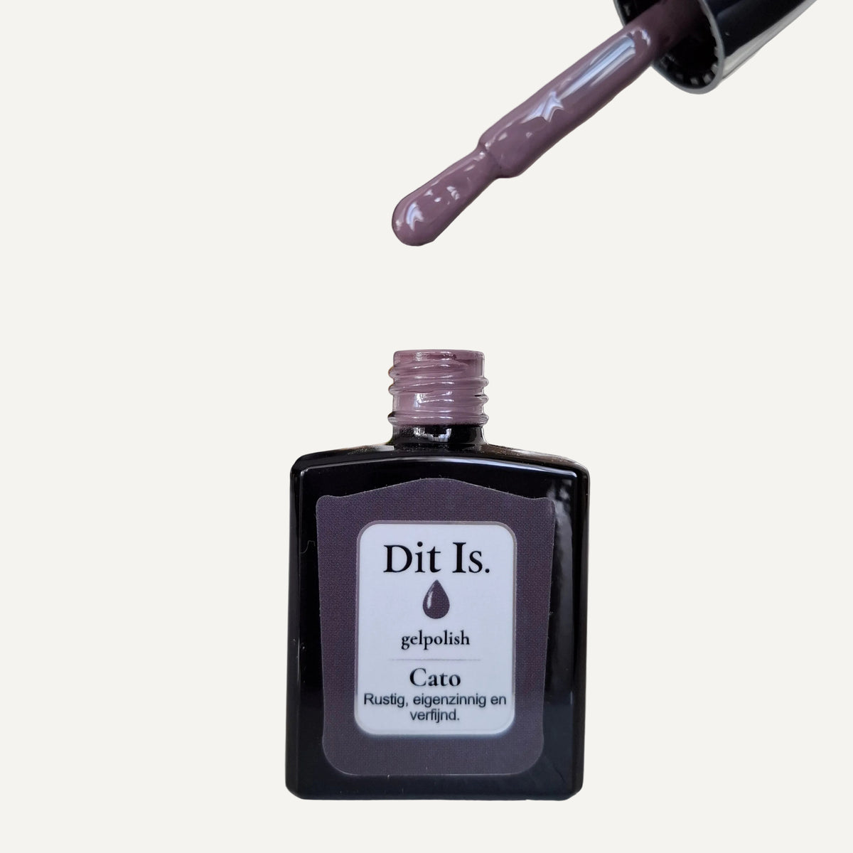 Dit Is. Gelpolish Cato – Diep Auberginegrijs | 15 ml