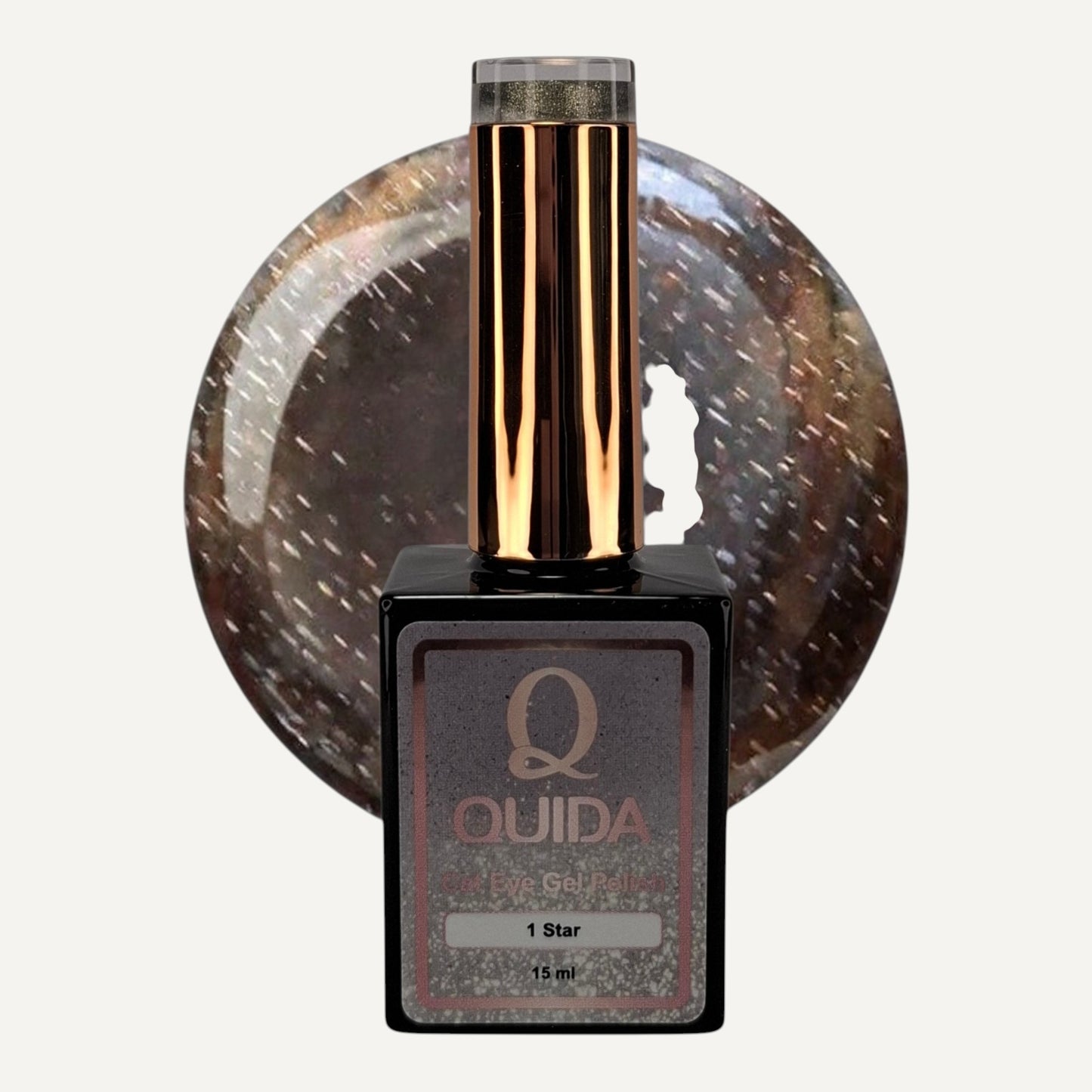Quida Cat Eye Gel Polish 1 - Star Goud - 15 ml