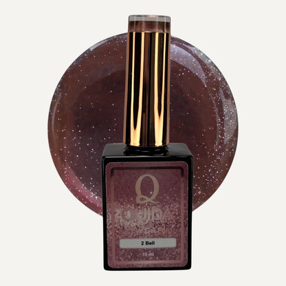 Quida Cat Eye Gel Polish 2 - Bell Roze - 15 ml