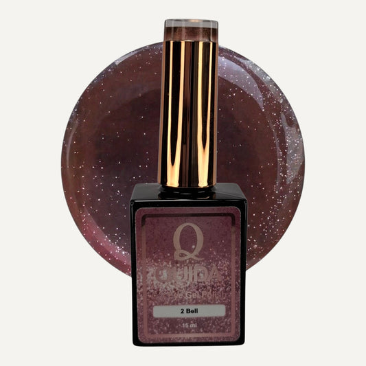 Quida Cat Eye Gel Polish 2 - Bell Roze - 15 ml