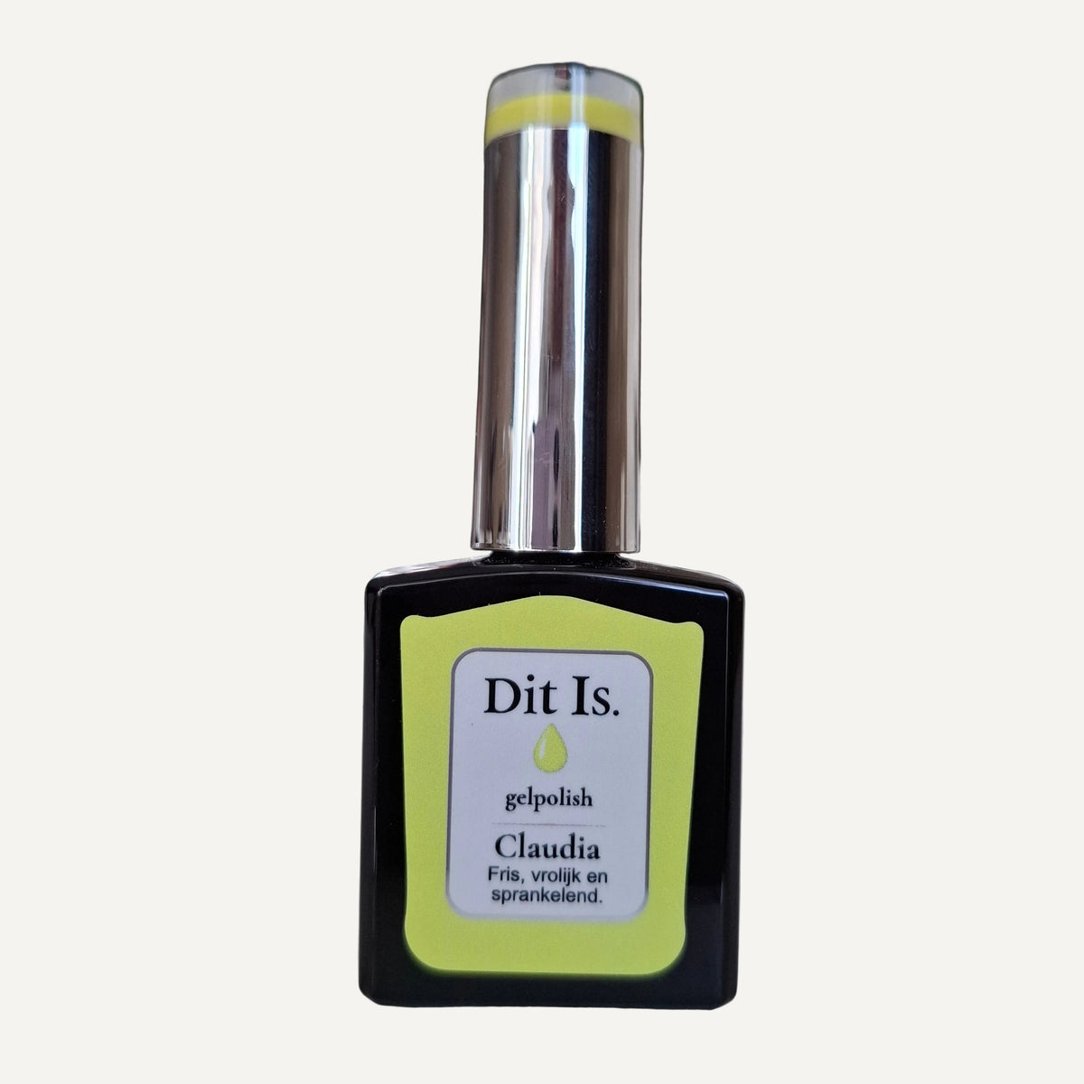 Dit Is. Gelpolish Claudia – Fris Olijfgeel | 15 ml