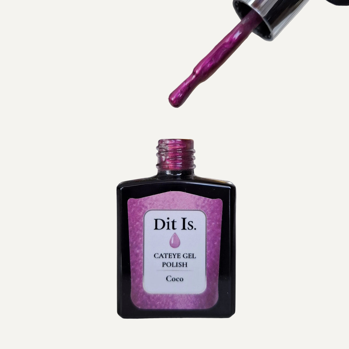 Dit Is. Cat Eye Gelpolish Coco – Fuchsia | 15 ml