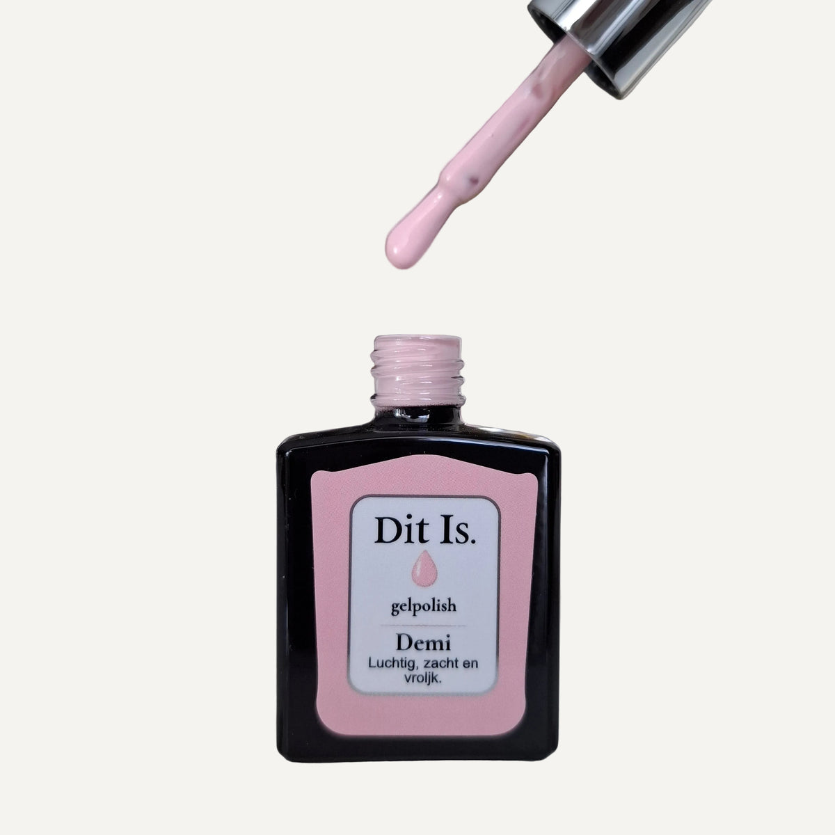 Dit Is. Gelpolish Demi – Zacht Pastelroze | 15 ml