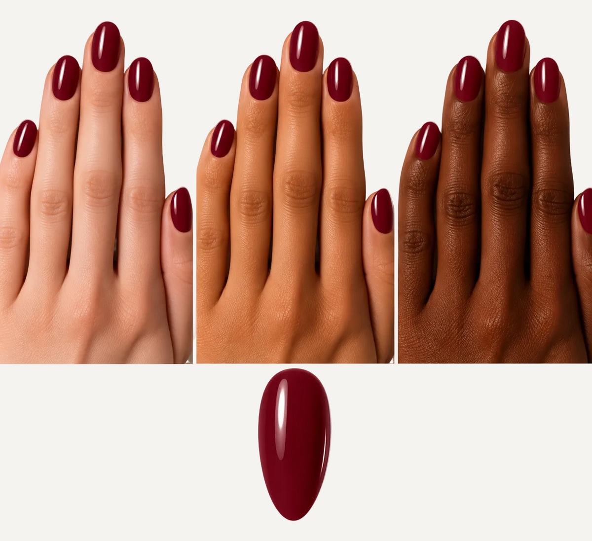 Dit Is. Gelpolish Denise – Diep Wijnrood | 15 ml