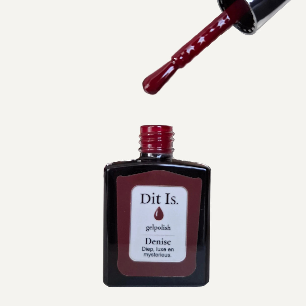 Dit Is. Gelpolish Denise – Diep Wijnrood | 15 ml
