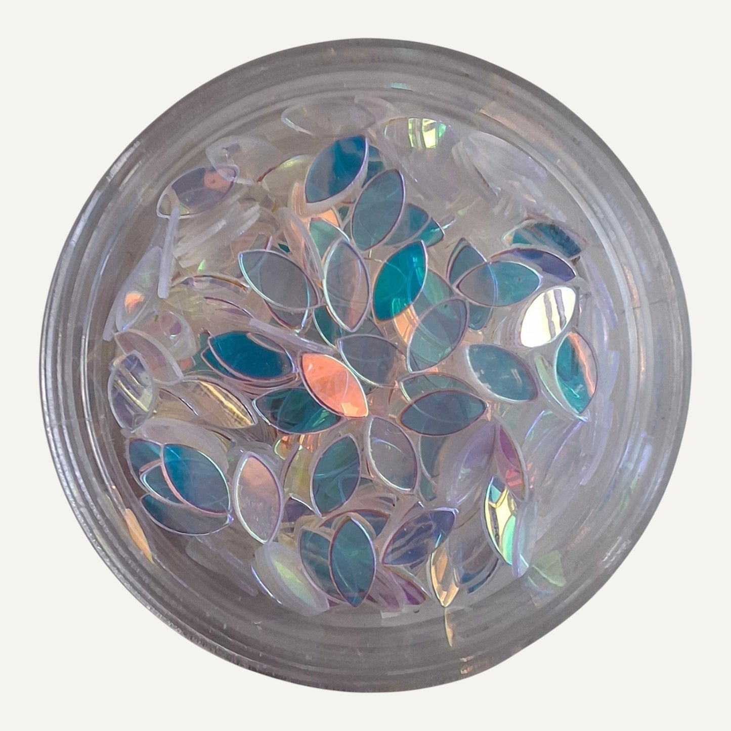 Nail Art Drop Paillettes 10 Kristal AB