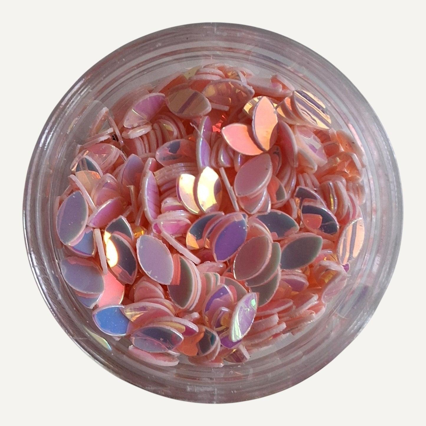 Nail Art Drop Paillettes 3 Roze AB