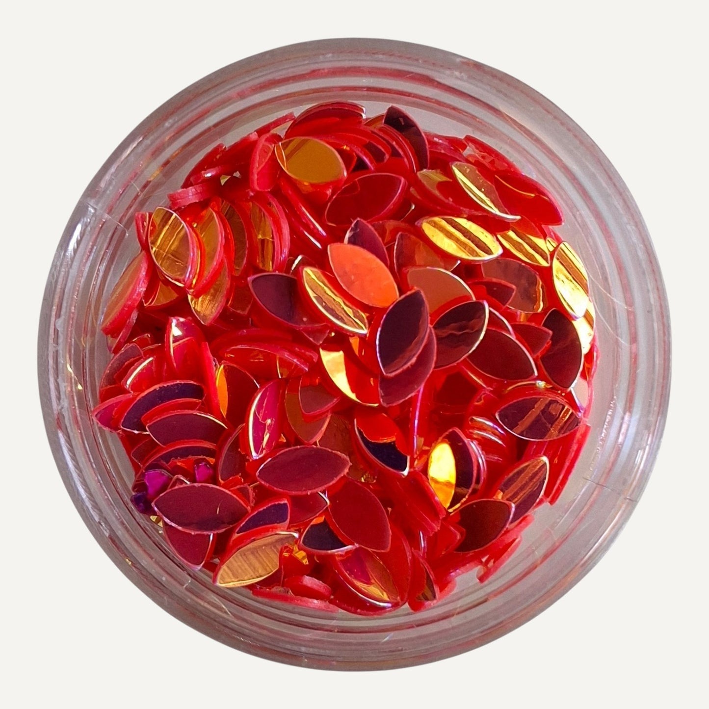 Nail Art Drop Paillettes 5 Rood AB