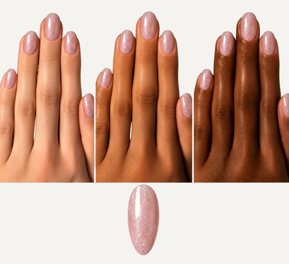 Dit Is. Glitter Gelpolish Elske Rosénude 15 ml