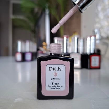 Dit Is. Gelpolish Fleur – Zacht Perzik Nude | 15 ml