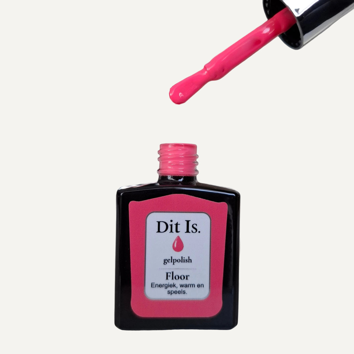 Dit Is. Gelpolish Floor – Warm Koraalroze | 15 ml
