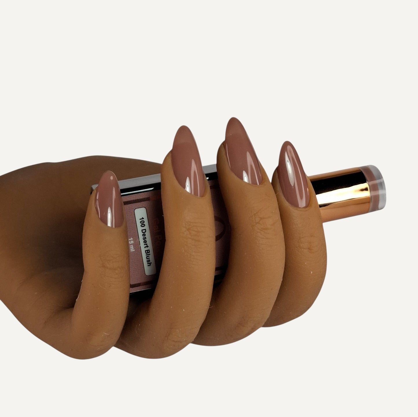 Quida Gel Polish 100 - Desert Blush Bruin - 15 ml