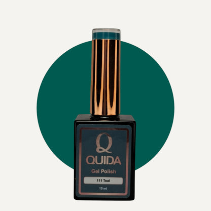 Quida Gel Polish 111 - Teal Groen - 15 ml