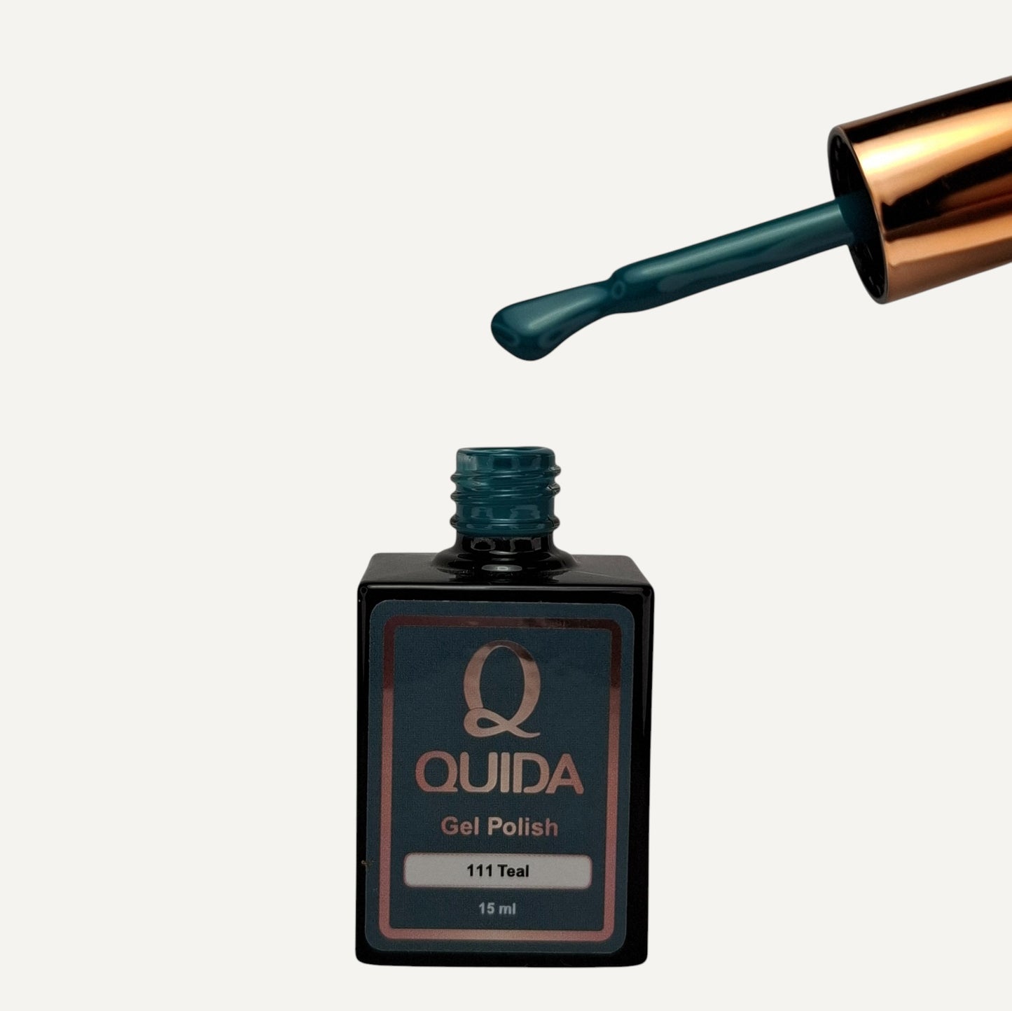 Quida Gel Polish 111 - Teal Groen - 15 ml