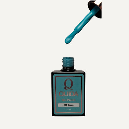 Quida Gel Polish 115 - Ocean Turquoise - 15 ml