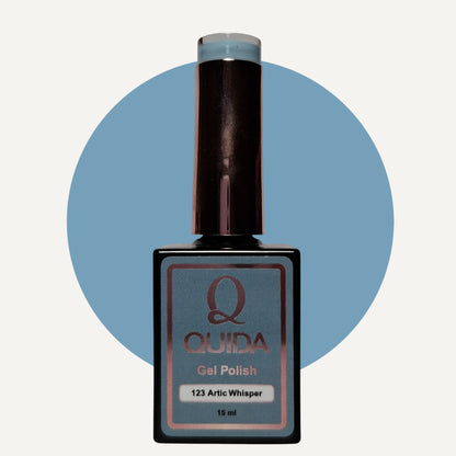 Quida Gel Polish 123 - Arctic Whisper Blauw - 15 ml