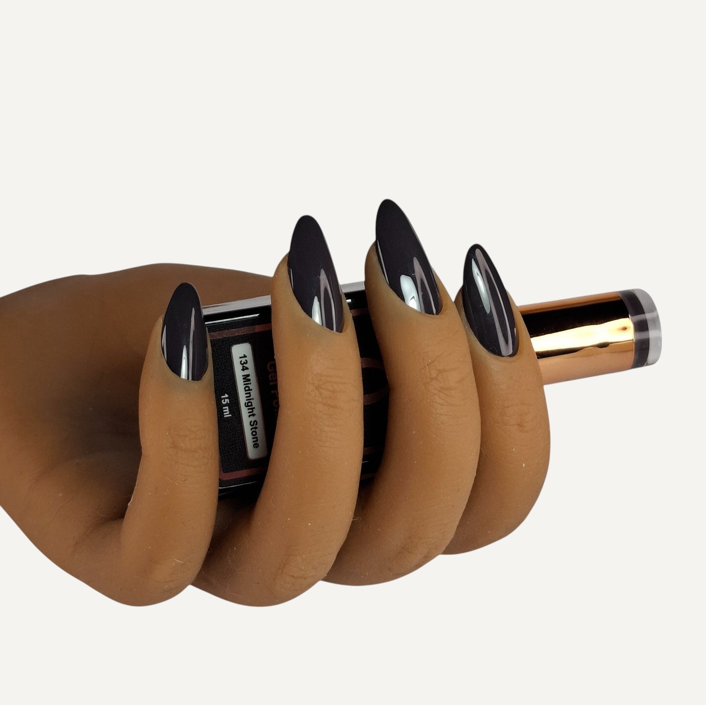 Quida Gel Polish 134 - Midnight Stone Paars - 15 ml